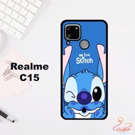 Case Stich Realme C15 / C12 Hardcase Realme C15 / C12 Cool Case for Type Hp Realme C15 / C12