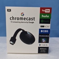 Chromecast 4K TV Streaming device