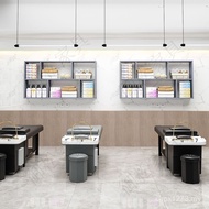 Towel Towel Hair Salon Wall Barber Shop Wooden Cabinet Beauty Salon Towel Hair Salon Shelf Ready Sto