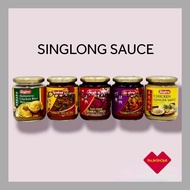 SINGLONG Premium Savory Sauce  Sambal Paste Quick &amp; Easy Sambal Belacan, Sambal Ikan Bilis, Ginger Sauce, Hainanese Chicken Sauce, Sambal Udang