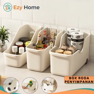 Multifunctional kitchen storage rack, space-saving, neat storage for pots, bottles, kitchen spices k