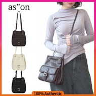 【ASON】LINI BAG - BLACK/ BROWN/ IVORY Korea Direct Shipping