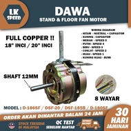 Dawa D-186SF DSF-20 DSF-185B D-180SF 18”inci 20"inch Fan Motor for stand fan/floor fan motor(Double 