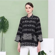 Ethnic woven blouse latest black adultWanita, formal ethnic fashion office wear