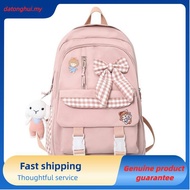 Lightweight coquette backpack Korean style bagpack  waterproof cute school bag girl