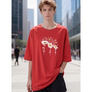 2Y924 [AIYOU] M-5XL T Shirt Baju Perempuan Style Tshirt Woman   Plus Size Plus Size Wanita Women Cro