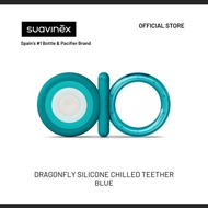 Suavinex Dragonfly Chilled Baby Teether, Food-Grade Silicone, 4+ Months
