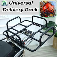 Motorcycle Delivery Bag Rack Universal Carrier Tailstock Rear Seat Grab Lalamove Foodpanda Rak Beg M
