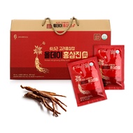 [Korean Ginseng] Premium Korean Ginseng Gift Set: 6-Year-Old Korean Red Ginseng Extract All-Day Ginseng Jin 50ml 30 Packs / 1.5L Ginseng Gift Set