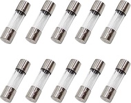 F8AL250V 5x20 mm 8A 250V fuses 0.2x0.78 Inch 8 amp 250 Volt Fast-Blow Glass Fuses(Pack of 10 Pcs)