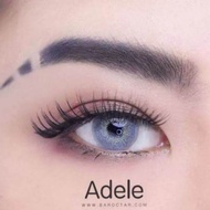 คอนแทคเลนส์ รุ่น Adele ยี่ห้อ Pretty doll สายฝอ มีสี เทา ตาล ฟ้า เขียว สายตาปกติ