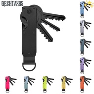 GESH1VX65 Key Organizer, Minimalist Metal Key  Holder, Smart Holds 2-6 Keys with Screwdriver Keys Ba