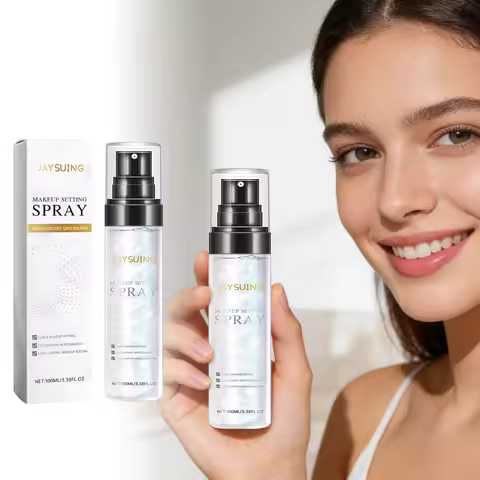 Jaysuing Makeup Setting Spray Lasting Makeup Hold Oil Control Quickly Drying Brighten Skin Tone Natu