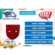 LAPIK MERAH KADET BOMBA 1 PCS UNTUK KEGUNAAN PELAJAR SEKOLAH | LENCANA MALAYSIA MAGNET