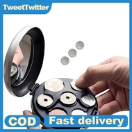 TweetTwitter 1PC New Coin Collection Purse Wallet Organizer Holder For Car Coin Changer Holder Mini 