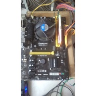 COMBO MAIN BIOSTAR TB250-BTC+ CPU I3 6100+RAM 8G