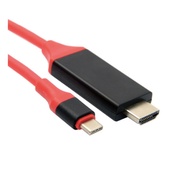 Lestar Type-C 轉 HDMI 2m傳輸線 - 黑色