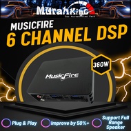 MUSICFIRE DSP PLUG & PLAY OEM ANDROID PLAYER 6 CH 4 CH DSP AMPLIFIER Android Player Car Sound Subwoo