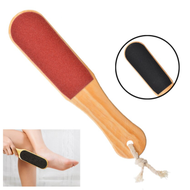 High Quality Durable and Washable Double Sided Wooden Foot File for Callus Removal Palochina Wood and Emery 120/80 Grit Type Foot File