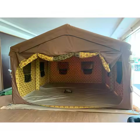 Middle East Arabian Desert Tent 3x3m Outdoor Camping Inflatable Tent Field Camp Filling Tent Waterpr