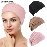 SIJIANGMOLD Breathe Hat Cancer Muslim Scarf Cap Head Cap Hat Cotton Chemo Cap