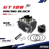 Modenas GT128 / GT 128  STD Cylinder Block Set – AREO Alloy Block – Piston Kit Set – Blok Silinder S