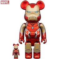 現貨 BEARBRICK IRON MAN MARK85 CHROME Ver. 100% & 400% / 1000% IRONMAN