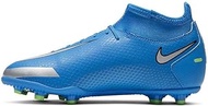 Nike Jr. Phantom GT Club Dynamic Fit MG CW6727-400 Soccer Shoes (Blue/Green)
