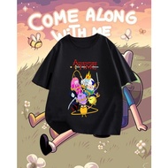 NEW Adventure Time  เสื้อยืดผ้าฝ้ายพรีเมี่ยม เสื้อยืด ลายkids tshirt 100CM-150CM