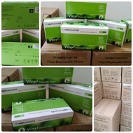 100pcs Thick Vinyl Gloves Rubber Gloves