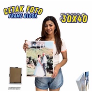 PRINT photo FRAME BLOCK 30x40/ 12 r /cadutproject photo FRAME/ photo print/ wedding photo/