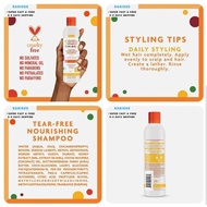 Cantu Kids for Curly hair Shampoo, Detangler, Curling Cream (New packaging)