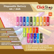 Xiaomi Rainbow 10 Piece Pack AA / AAA Alkaline Disposable Battery Set ZMI Zi5 / ZMI Zi7