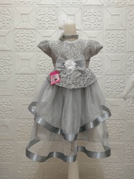 ID-DRESS/GAUN PESTA ANAK PEREMPUAN/DRESS ANAK PEREMPUAN/GAUN ULANG TAHUN)GAUN PENGANTIN/GAUN BAYI PE