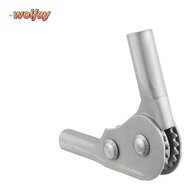 YOLANDA 180 Degree Sofa Hinge, Steel Silver 5 Level Folding Door Hinge Jig, Durable 5 Level 180 Degr
