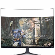 3枚 Sukix フィルム 、 Dell Alienware AW3225QF 31.6インチ モニター 向けの 液晶保護フィルム 保護フィルム シート シール（非 ガラスフィルム 強化ガラス ガラス