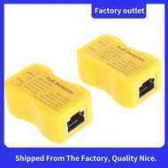 Quickly Identify Power over Ethernet, PoE Detector RJ45 PoE Tester with LED Display 24V/48V/56V Netw