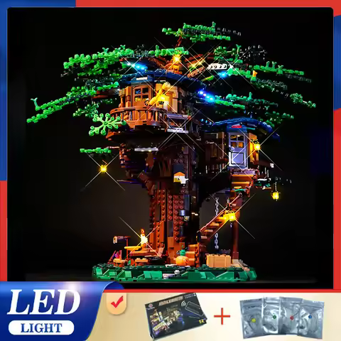 Personalized LED Light Kit For LEGO 21318 Tree House (Only LED Light,Without Blocks Model )