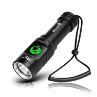 WINDFIRE 5000 Lumen Dive Light Scuba Diving Flashlight Dive Torch Rechargeable, 3 Modes Underwater L