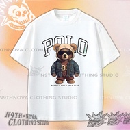 24h shipping N9THNOVA Bear Polo High-quality T-shirt, Unisex, Street Style 3
