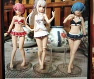 Re:Zero 泳裝模型公仔 異世界生活 REM RAM EMILIA 雷姆 拉姆 扭蛋