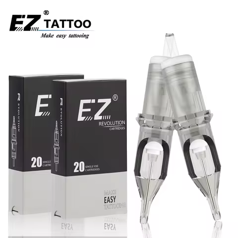 EZ Tattoo Needles Revolution Cartridge Round Liner #10 (0.30mm needle) RC1003RL RC1005RLRC1007RL RC1