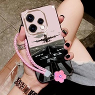 Durable  2pcs( Airport runway phone Case+Lanyard) Phone Case For OPPO Reno 15C/Reno15 FS/Reno15/Reno