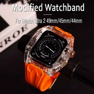 RICHARD Mile Modified Watchband for iWatch Series 10 46mm 42mm Ultra 2 49mm 45mm 44mm Band Crystal T