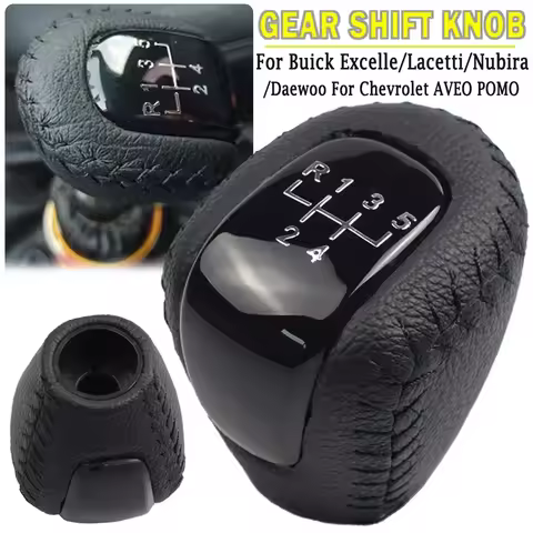 5-Speed MT Gear Shift Knob For Chevrolet AVEO 09-13 For Buick Excelle Lacetti Nubira Daewoo 08-12 Sh
