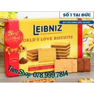 Leibniz WORLD'S LOVE BISCUIT BISCUIT Box (Tin Box 600G) - Imported Germany