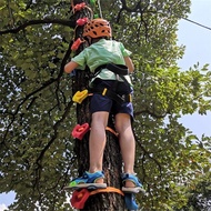 Children's Rock Climbing Rock Climbing Wall Outdoor Playground Tree Climbing Buckle Belt Sense Integ