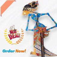 Kunti Smooth Leather Puppet/Dewi Kunti Standard Size Puppet