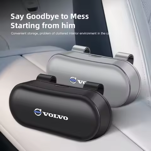 Car Glasses Clip Sunglasses Box Interior Accessories For Volvo XC60 V50 V70 S90 XC40 S80 T6 V90 EX30