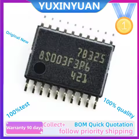 5PCS/LOT and New Original STM8S003F3P6 TSSOP-20 8S003F3P6 TSSOP20 new and original IC in Stock 100%t